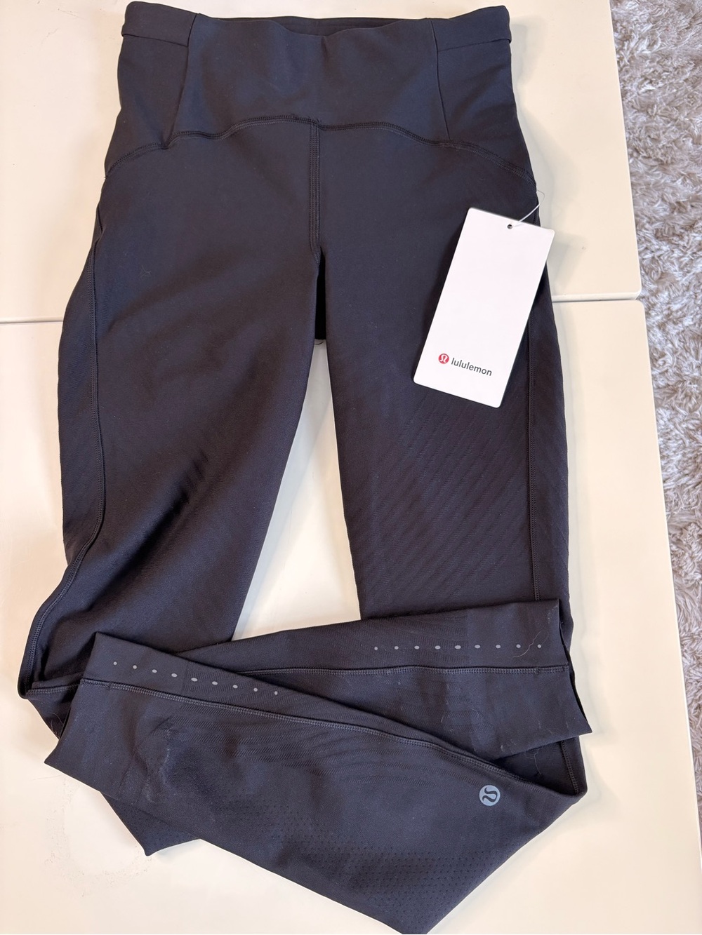 lululemon athletica Black High-Rise Workout Leggings